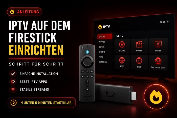 IPTV auf dem Amazon Firestick einrichten — Schritt-für-Schritt Anleitung