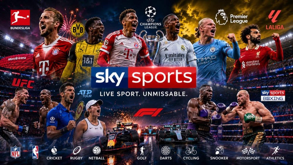 Bundesliga Live Sport Stream in 4K UHD über IPTVGerman